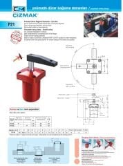 P21/40 Pnömatik Bağlama Elemanı