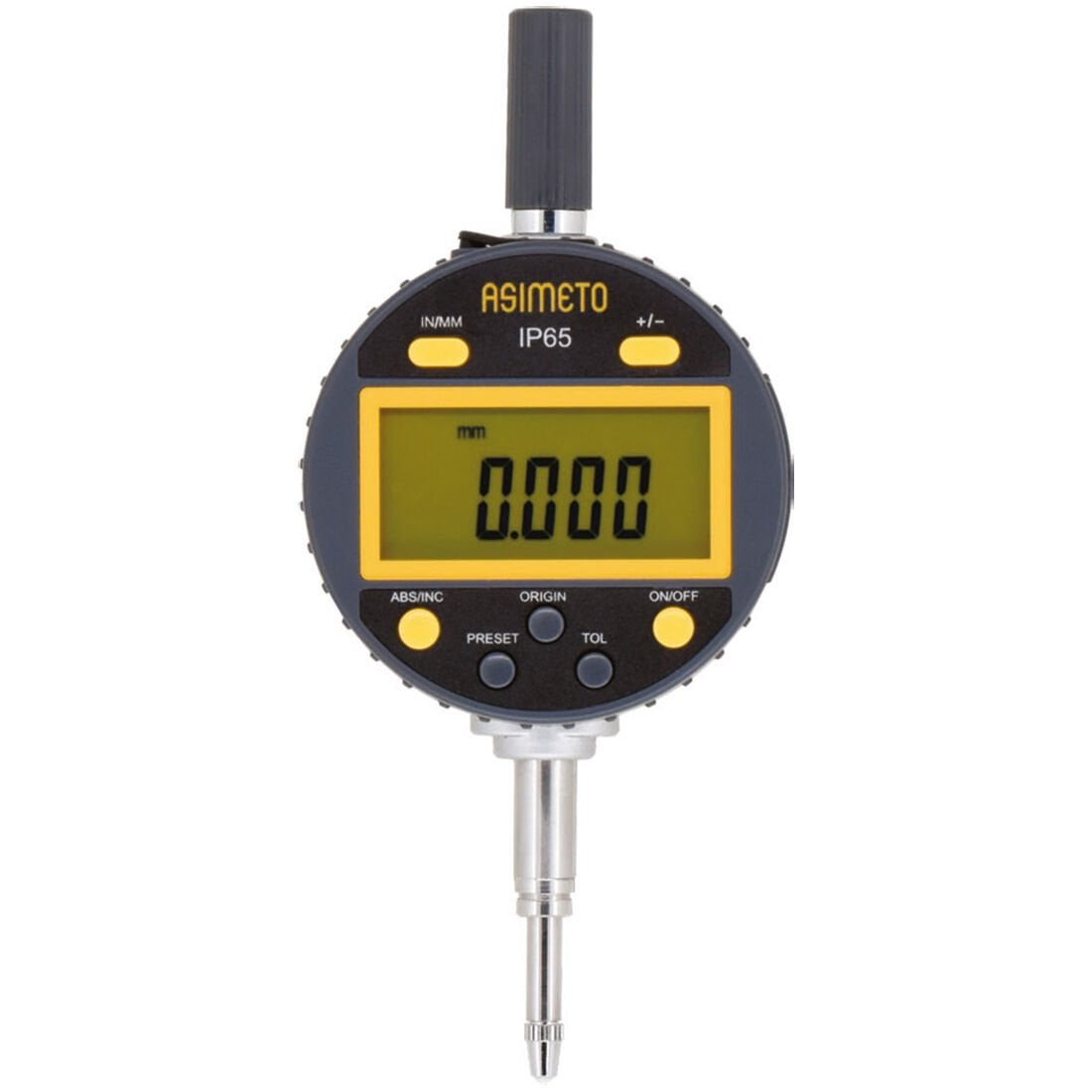 0-12.7mmx0.01 IP65 Dijital Komparatör Saati AS-407012