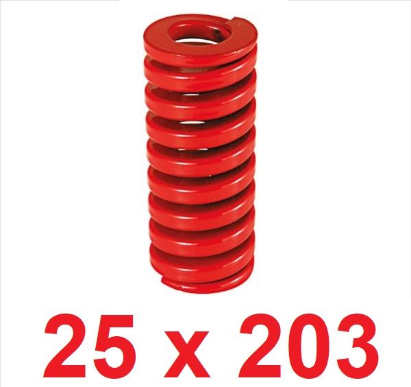 25 x 203 Kırmızı Yay