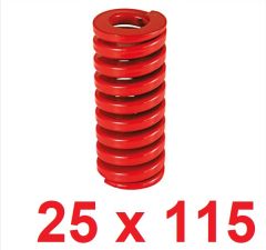 25 x 115 Kırmızı Yay
