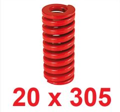 20 x 305 Kırmızı Yay
