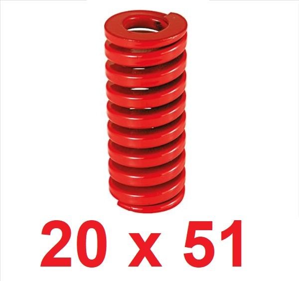 20 x 51 Kırmızı Yay