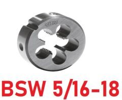 BSW 5/16-18 Pafta Lokması