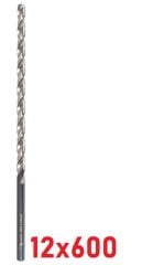 Ø12 x 600 mm Uzun Matkap Ucu DIN 1869 HSS