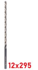 Ø12 x 295 mm Uzun Matkap Ucu DIN 1869 HSS