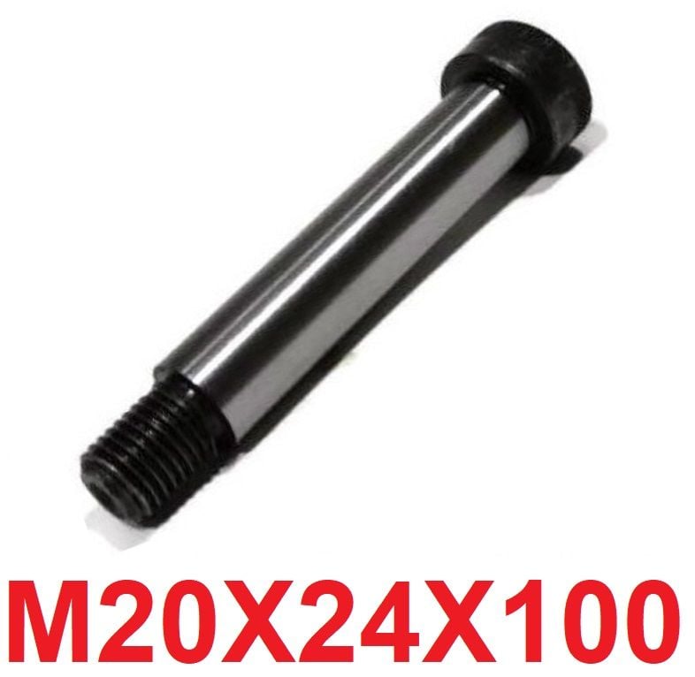 M20 x 24 x 100 Yay Ayar Civatası