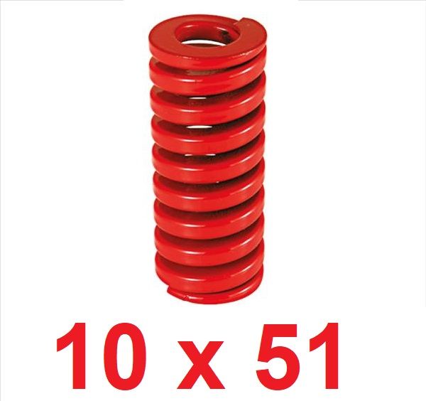 10 x 51 Kırmızı Yay