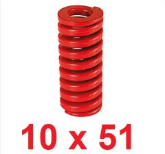 10 x 51 Kırmızı Yay