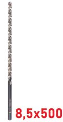 Ø8,5 x 500 mm Uzun Matkap Ucu DIN 1869 HSS
