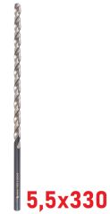 Ø5,5 x 330 mm Uzun Matkap Ucu DIN 1869 HSS
