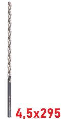 Ø4,5 x 295 mm Uzun Matkap Ucu DIN 1869 HSS
