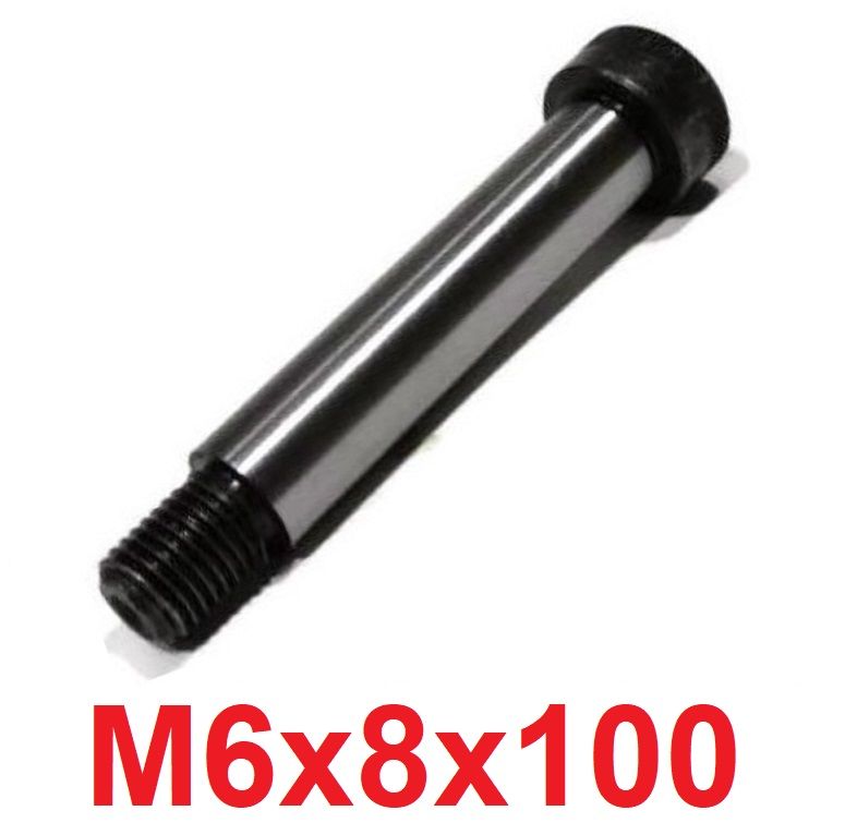 M6 x 8 x 100 Yay Ayar Civatası