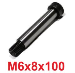 M6 x 8 x 100 Yay Ayar Civatası