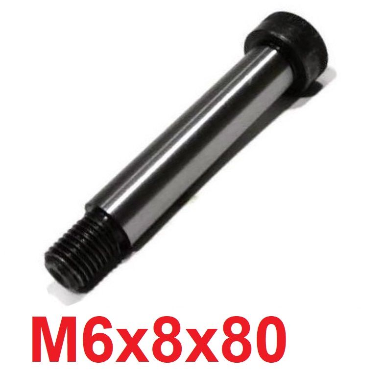 M6 x 8 x 80 Yay Ayar Civatası