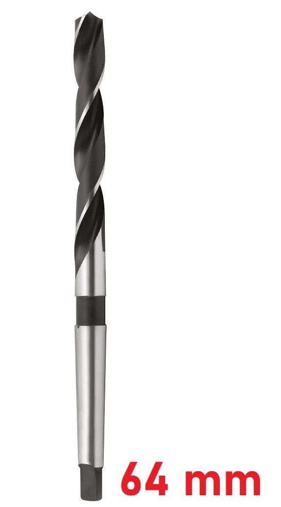 Ø64 mm DIN 345 Mors Konik Saplı Matkap Ucu