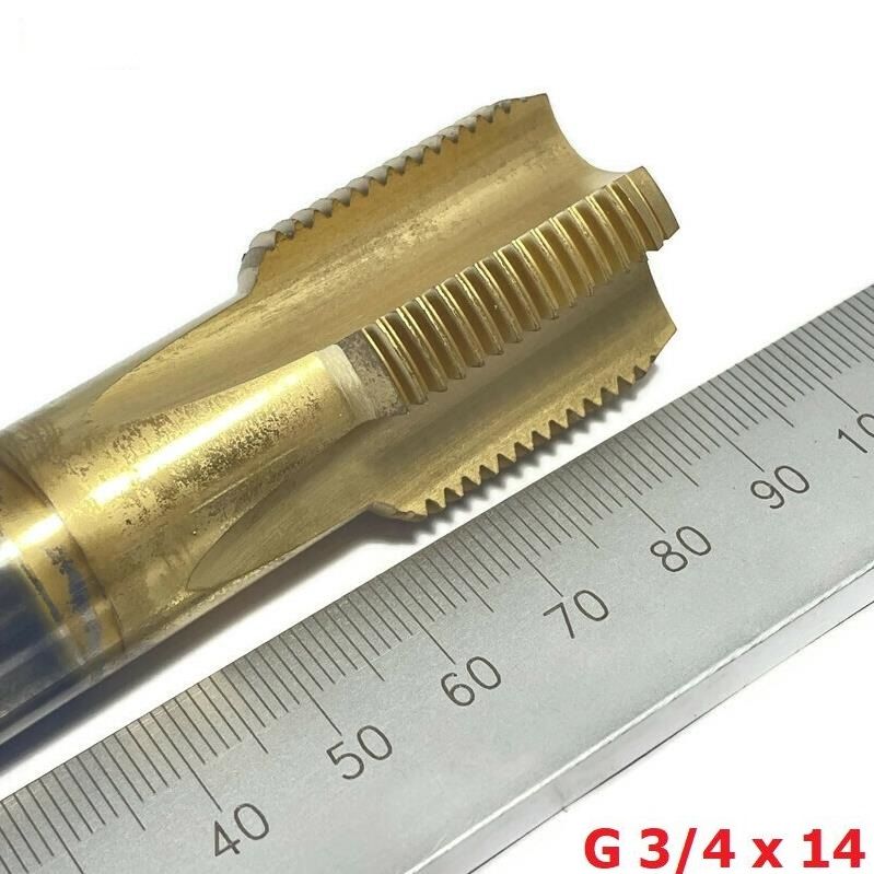 G 3/4 x 14 Düz Makine Kılavuzu