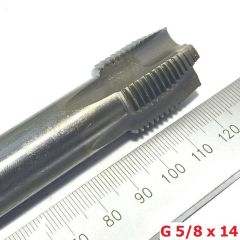G 5/8 x 14 Düz Makine Kılavuzu