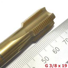 G 3/8 x 19 Düz Makine Kılavuzu