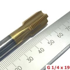G1/4 x 19 Düz Makine Kılavuzu