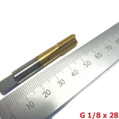 G 1/8 x 28 Düz Makine Kılavuzu
