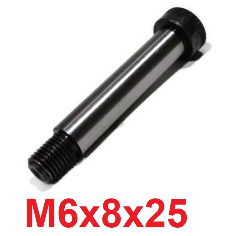 M6 x 8 x 25 Yay Ayar Civatası