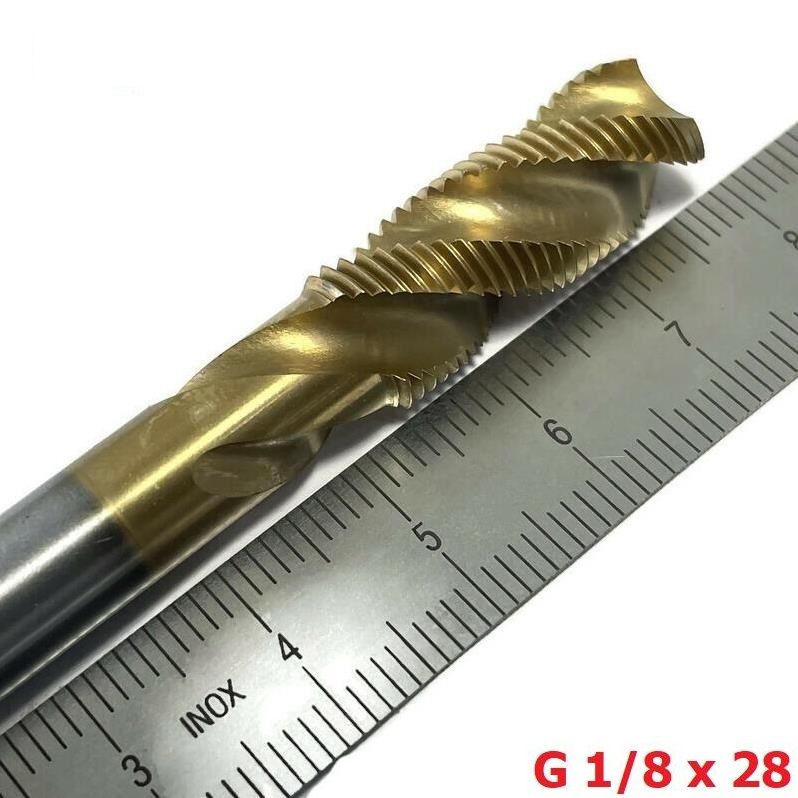 G 1/8 x 28 Helis Makine Kılavuzu
