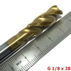 G 1/8 x 28 Helis Makine Kılavuzu