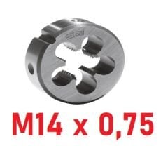 M14 x 0,75 Pafta Lokması