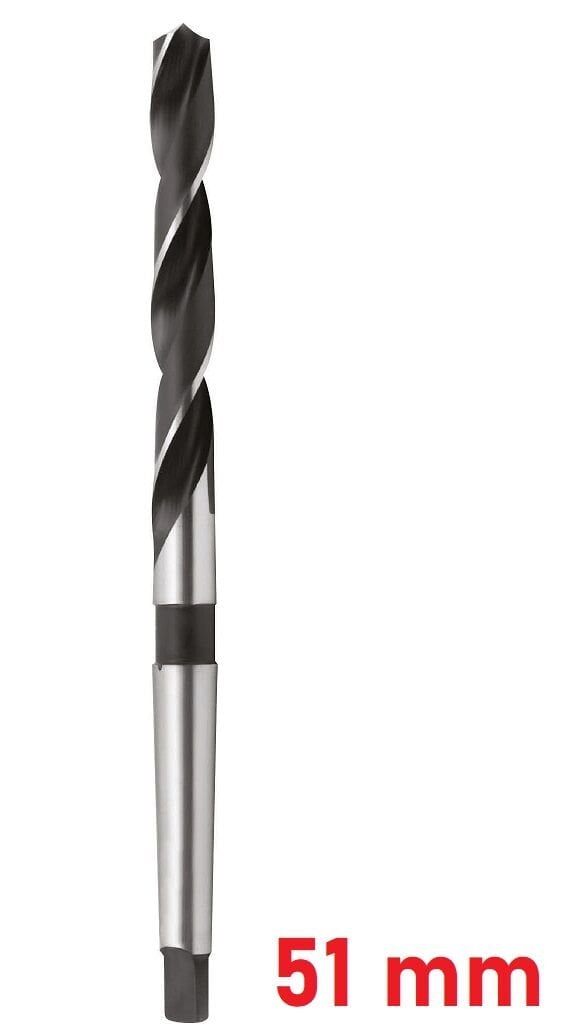 Ø51 mm DIN 345 Mors Konik Saplı Matkap Ucu