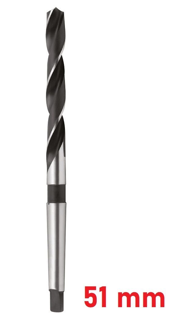 Ø51 mm DIN 345 Mors Konik Saplı Matkap Ucu