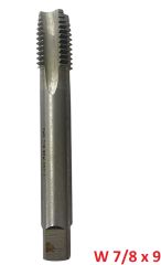 W 7/8 x 9 Düz Makine Kılavuzu