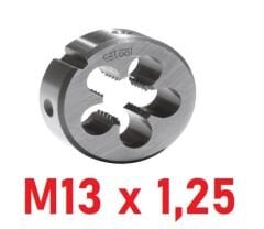 M13 x 1,25 Pafta Lokması