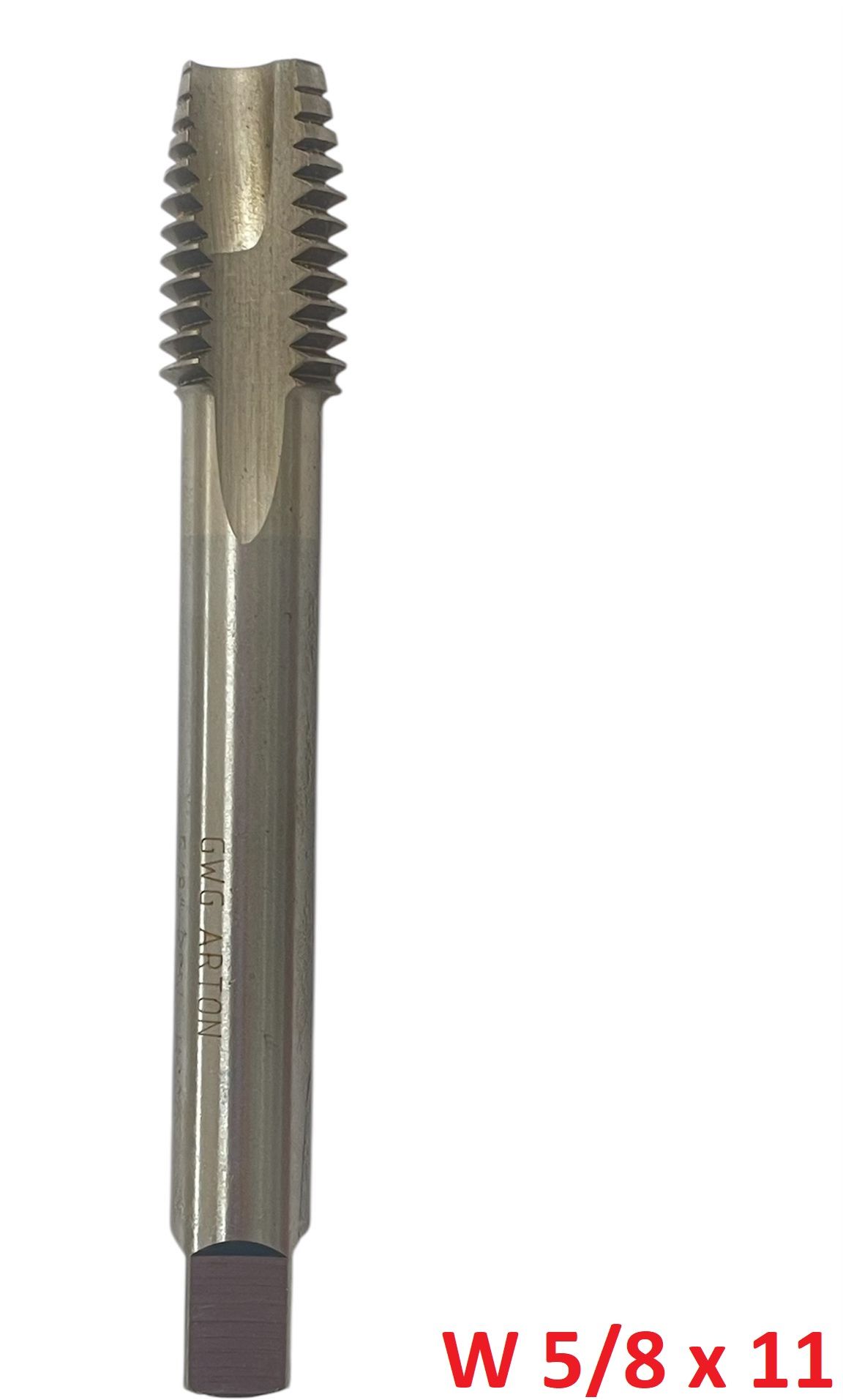 W 5/8 x 11 Düz Makine Kılavuzu
