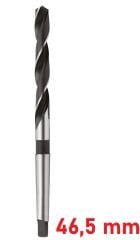 Ø46,5 mm DIN 345 Mors Konik Saplı Matkap Ucu