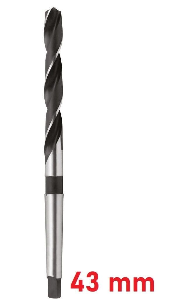 Ø43 mm DIN 345 Mors Konik Saplı Matkap Ucu