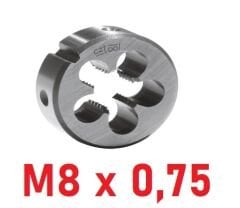 M8 x 0,75 Pafta Lokması