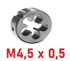 M4,5 x 0,5 Pafta Lokması