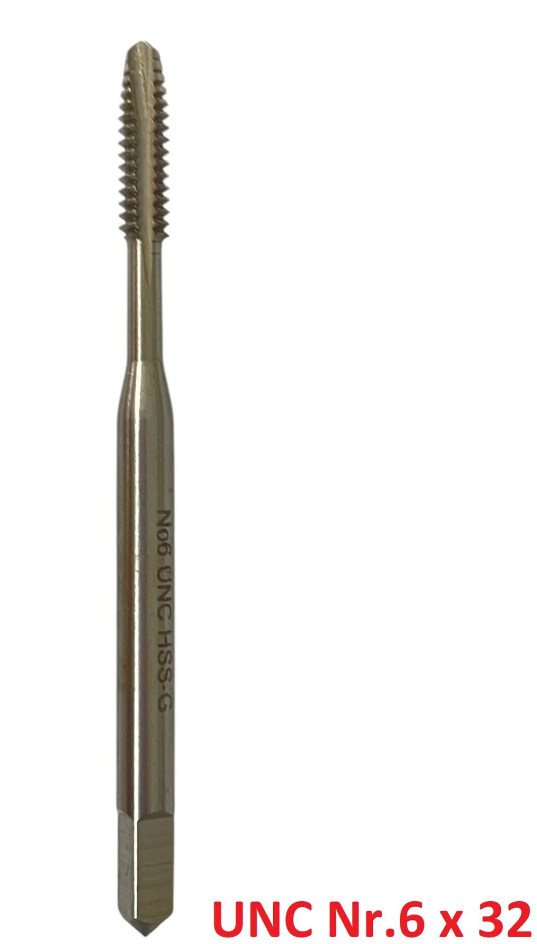 UNC Nr.6 x 32 Düz Makine Kılavuzu