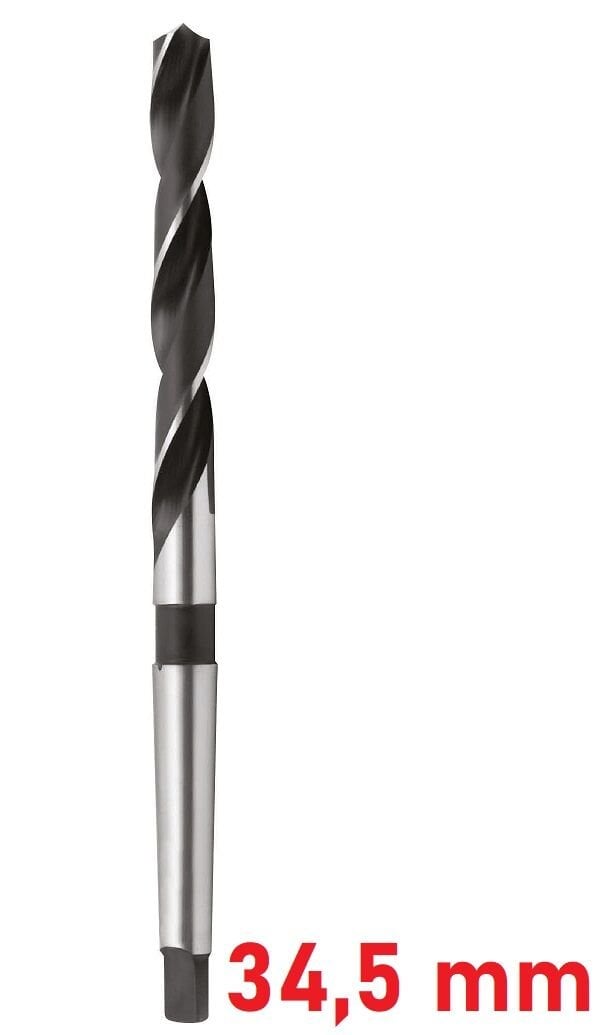 Ø34,5 mm DIN 345 Mors Konik Saplı Matkap Ucu