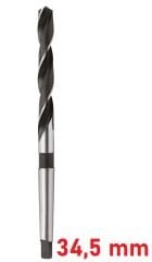 Ø34,5 mm DIN 345 Mors Konik Saplı Matkap Ucu