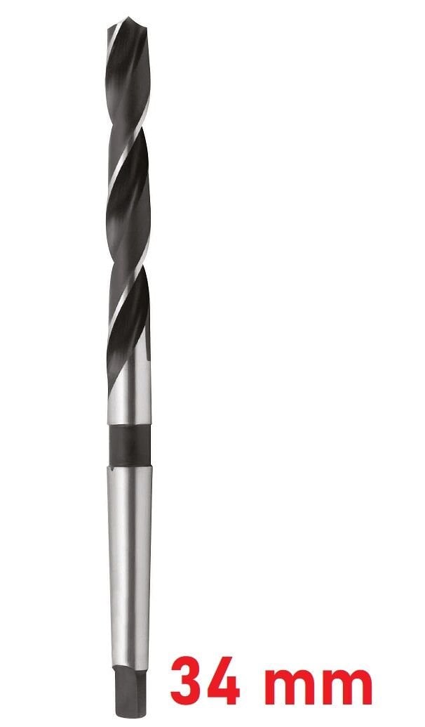 Ø34 mm DIN 345 Mors Konik Saplı Matkap Ucu