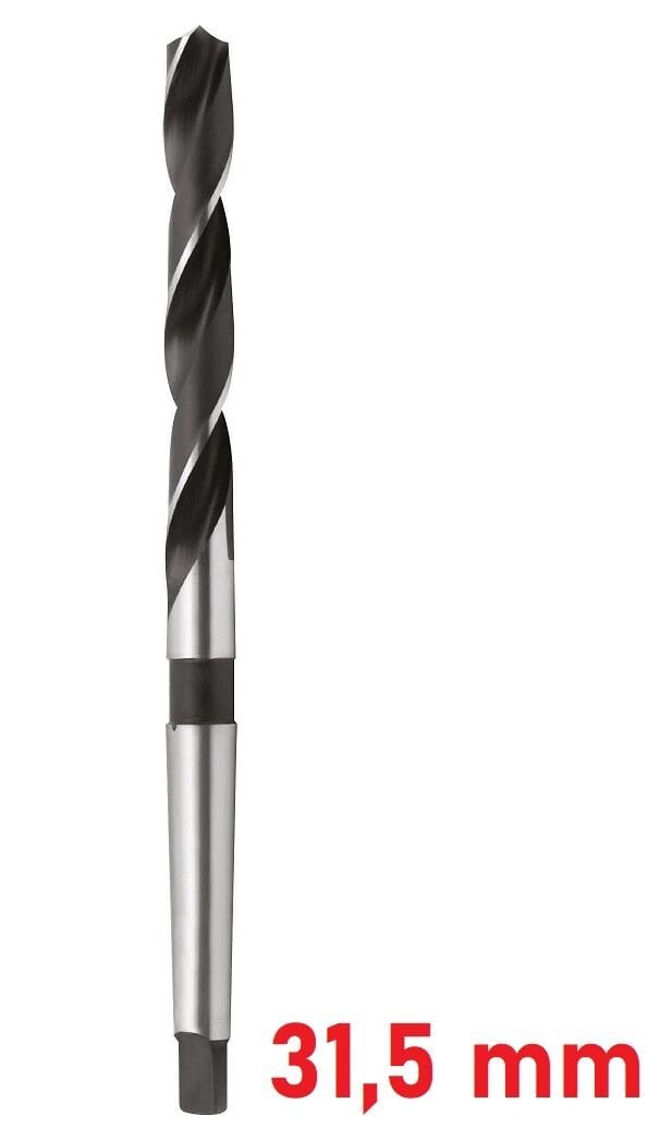 Ø31,5 mm DIN 345 Mors Konik Saplı Matkap Ucu