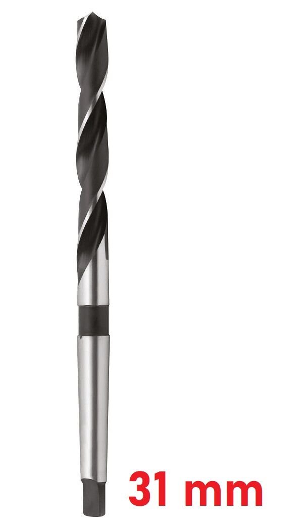 Ø31 mm DIN 345 Mors Konik Saplı Matkap Ucu