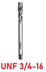 UNF 3/4-16 Helis Makine Kılavuzu