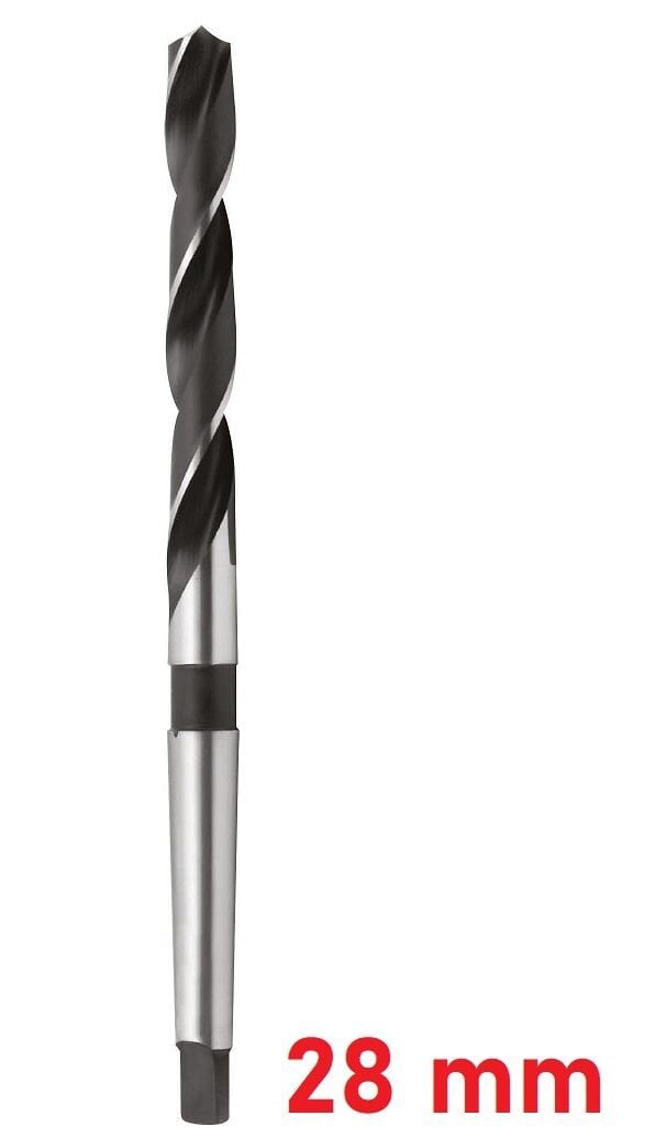 Ø28 mm DIN 345 Mors Konik Saplı Matkap Ucu