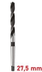 Ø27,5 mm DIN 345 Mors Konik Saplı Matkap Ucu