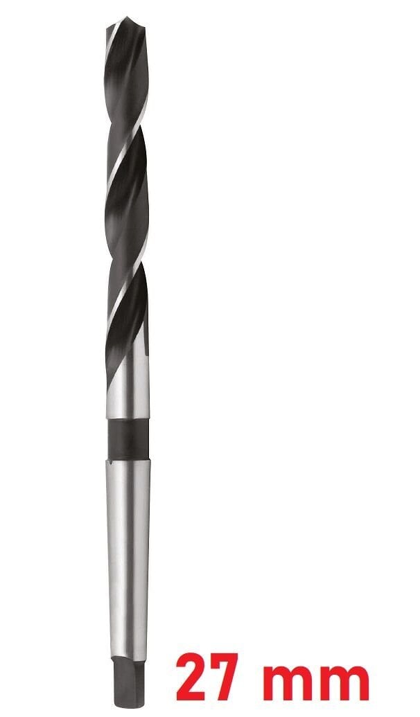 Ø27 mm DIN 345 Mors Konik Saplı Matkap Ucu