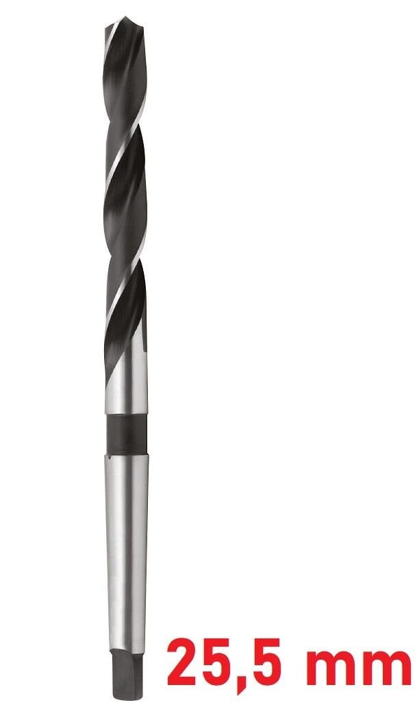 Ø25,5 mm DIN 345 Mors Konik Saplı Matkap Ucu