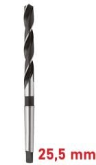 Ø25,5 mm DIN 345 Mors Konik Saplı Matkap Ucu