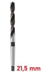 Ø21,5 mm DIN 345 Mors Konik Saplı Matkap Ucu